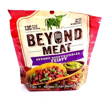 Beyond Meat beyond Beef Crumbles Fiesty Vegan