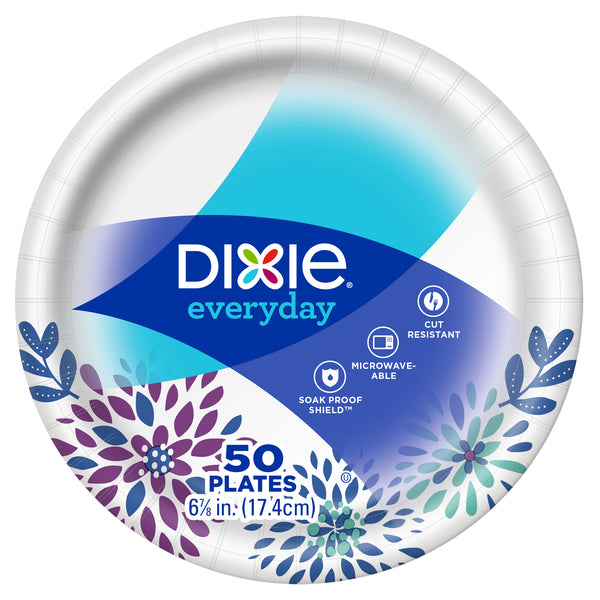 Dixie Everyday Plates - 50 CT 10.07 in