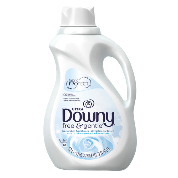 Downy Ultra Downy Free & Gentle Liquid Fabric Conditioner 77 FL oz.