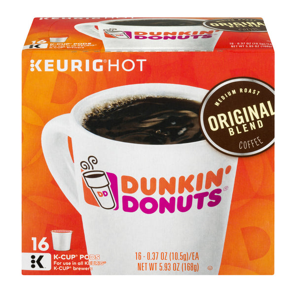 Dunkin' Donuts Original Blend Medium Roast Coffee K-Cups - 10 ct
