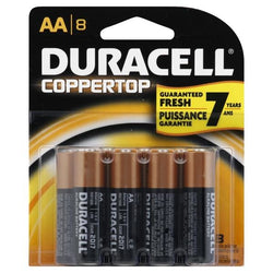 Duracell Batteries - 8 ct