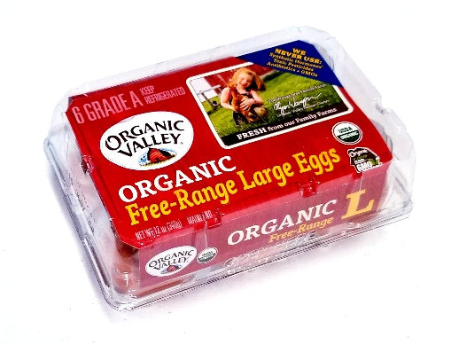 Organic Valley Free Range Eggs 1/2 Dozen