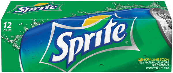Sprite Lemon-Lime 12 Pack Soda - 12 x 12 fl oz