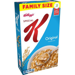 Special K Kellogg's Breakfast Cereal, Original, Family Size, 18 oz