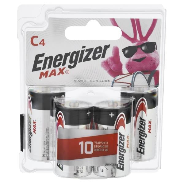 Energizer Max Long Lasting AA Alkaline Battery - 4 CT 4.0 ct