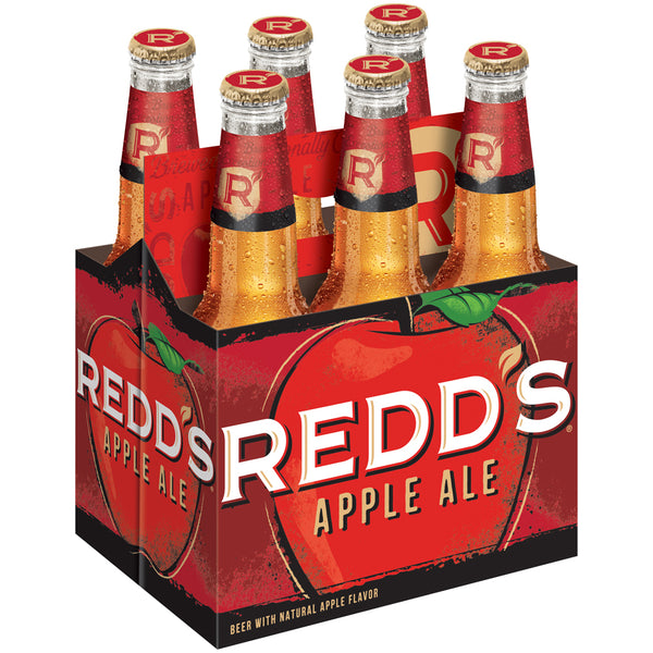 Redd’s Apple Ale 6 pack bottles 12 Fl oz