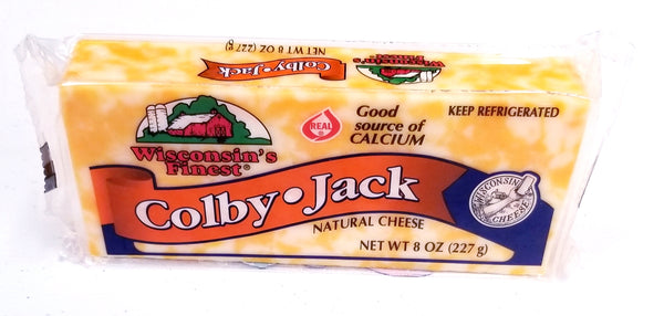 Wisconsin's Finest Colby Jack cheese block 8 oz