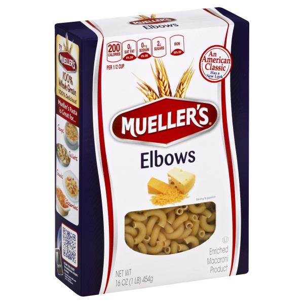 Muellers Elbows 16 oz