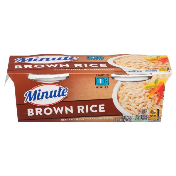 Minute Brown Rice 8.8 oz 2 cups