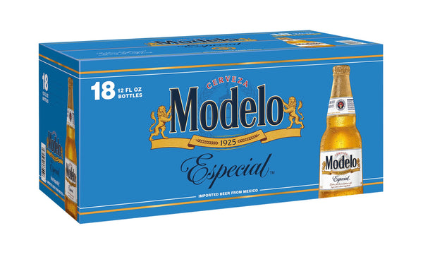 Modelo Especial 18 pack bottles 12 Fl oz