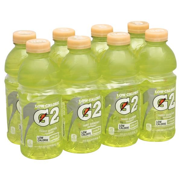 Gatorade Lemon-Lime Thirst Quencher Sports Drink - 8 x 20 fl oz