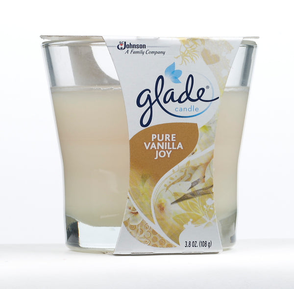 Glade Pure Vanilla Joy Candle - 3.8 oz