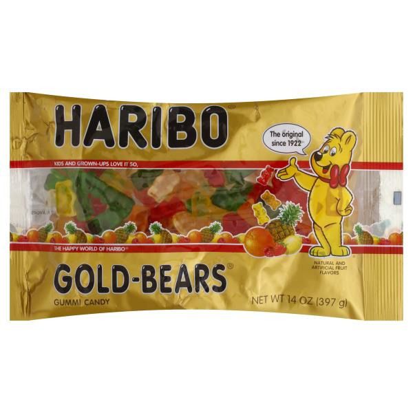 Haribo Gold-Bears Gummi Candy Fresh Fruity - 14.0 oz