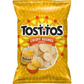 Tostitos Tortilla Chips Crispy Rounds Original 12 Oz