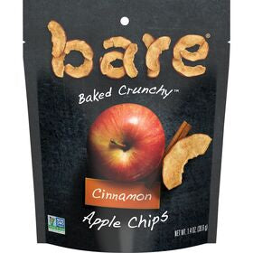 Bare Baked Crunchy Apple Chips Cinnamon 1.4 Oz