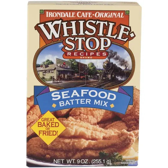 Whistle Stop Seafood Batter Mix 9 oz