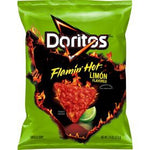 Doritos Flavored Tortilla Chips Flamin' Hot Limon 2 3/4 Oz