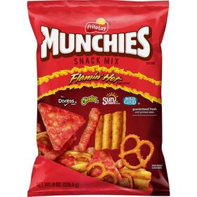 Munchies Snack Mix Flamin' Hot Flavored 8 oz