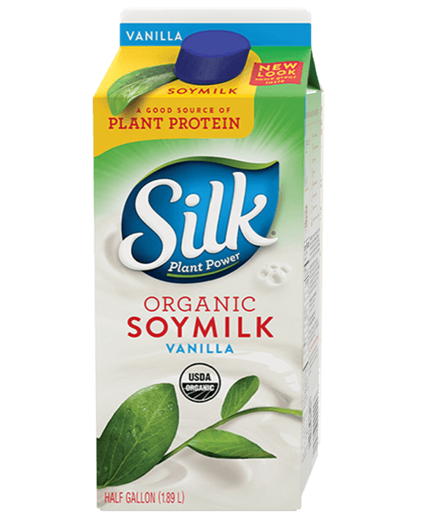 Silk Vanilla Organic Soymilk 1/2 gallon