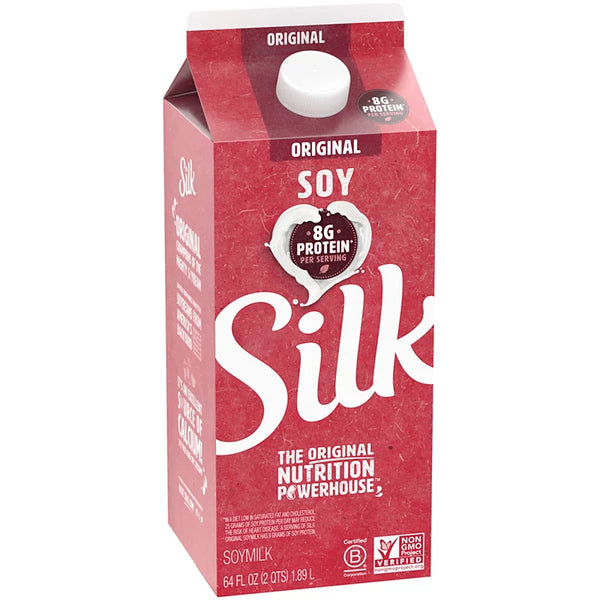 Silk Original Soy  Milk 64 Fl oz