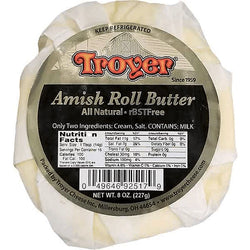Troyer Amish Roll Butter 8 oz