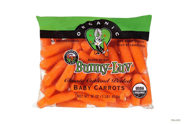 Grimm Way Farms Cut & Peeled Baby Carrots 16 oz