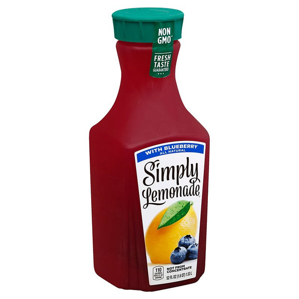 Simply Lemonade with Blueberry 52 Fl oz