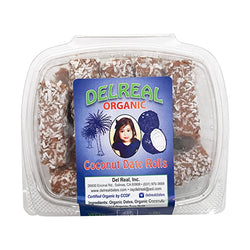DelReal Organic Coconut Date Rolls 16 oz