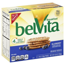 Nabisco Belvita Blueberry Breakfast Biscuits - 5 x 8.8 oz