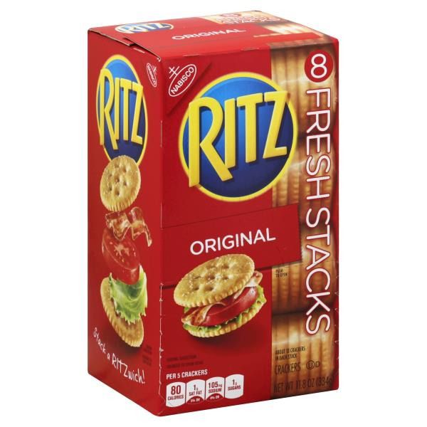 Nabisco Ritz Fresh Stacks Original Crackers - 8 ct