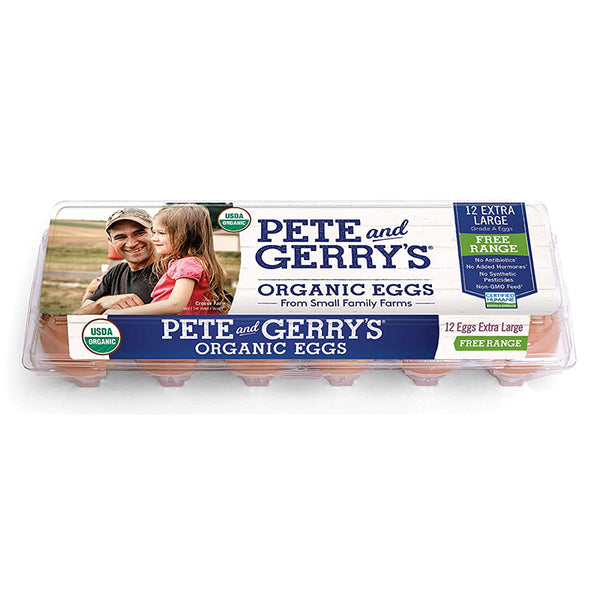 Pete & Gerry's Organic Large Brown Eggs - 12 ct