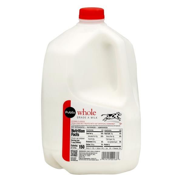 Publix Whole Milk - 1 gal