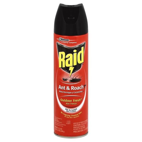 Raid Ant & Roach Killer Fresh Scent Insecticide - 17.5 fl oz