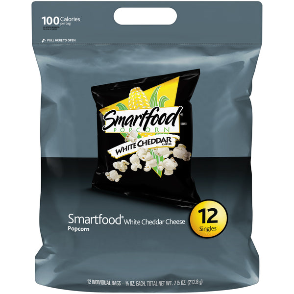 Smartfood White Cheddar Cheese Flavored Popcorn - 12 ct