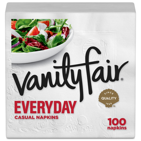 Vanity Fair Everyday Napkins - 100 CT 100 ct