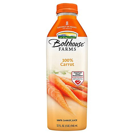 Bolt House Farms 100% Carrot 32 Fl oz