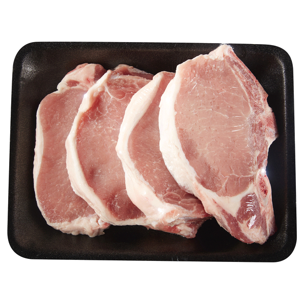 Fresh Thick Center Cut Pork Chops 4 ct
