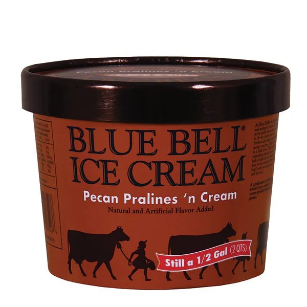 Blue Bell Pecan Pralines'n Cream (1/2 gallon)