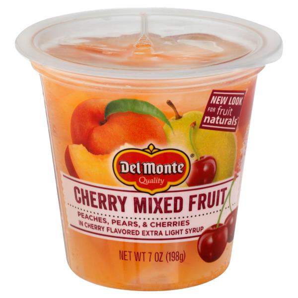 Del Monte Cherry Mixed Fruit Cup 7 oz