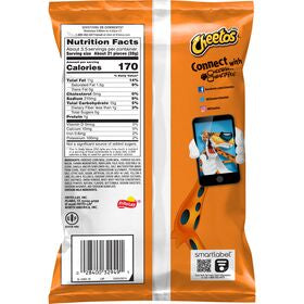 Cheetos Crunchy Cheese Flavored Snacks Flamin' Hot Flavored 8 1/2 oz