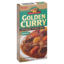 S&B Golden Curry Curry Mix, Japanese, Medium Hot 3.2 Fl oz