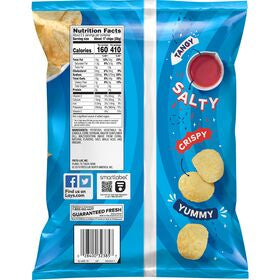 Lay's Potato Chips Salt & Vinegar Flavored 2 5/8 Oz