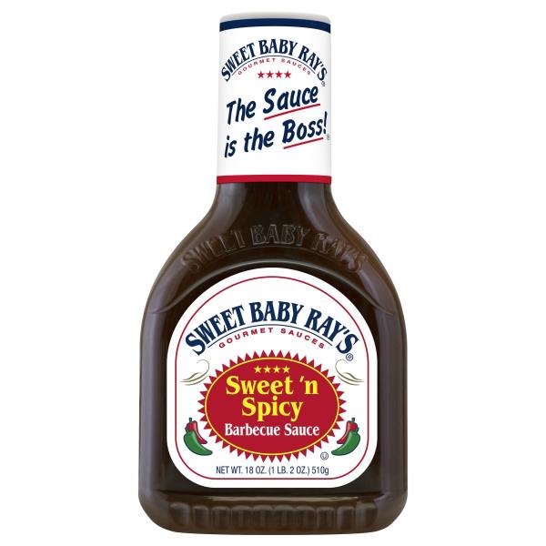 Sweet Baby Ray's Sweet 'n Spicy Barbecue Sauce, 18 Fl oz