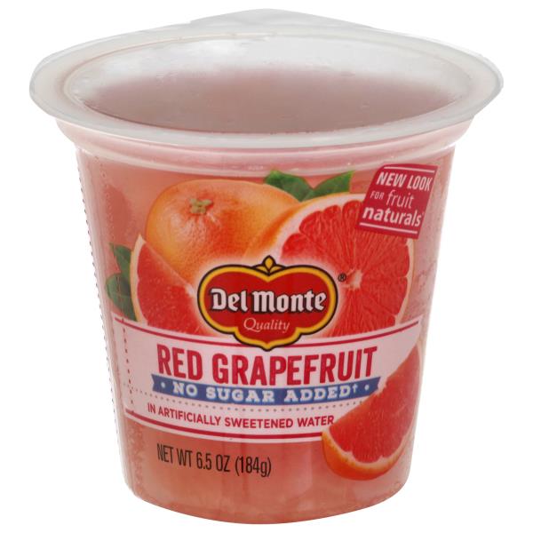 Del Monte Fruit Naturals Red Grapefruit 6.5 oz