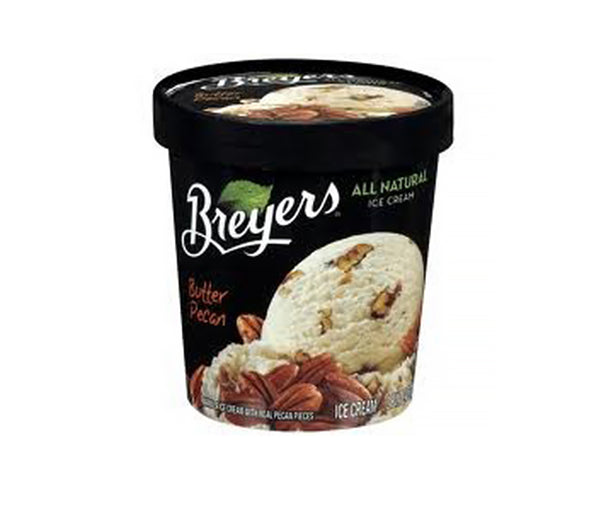 Breyers Butter Pecan Ice Cream 1 pint