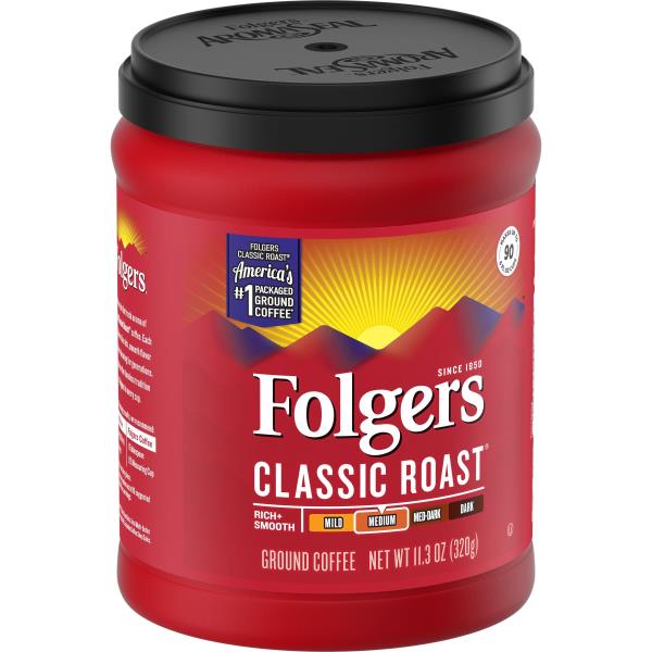 Folgers Classic Roast Coffee 11.3 oz