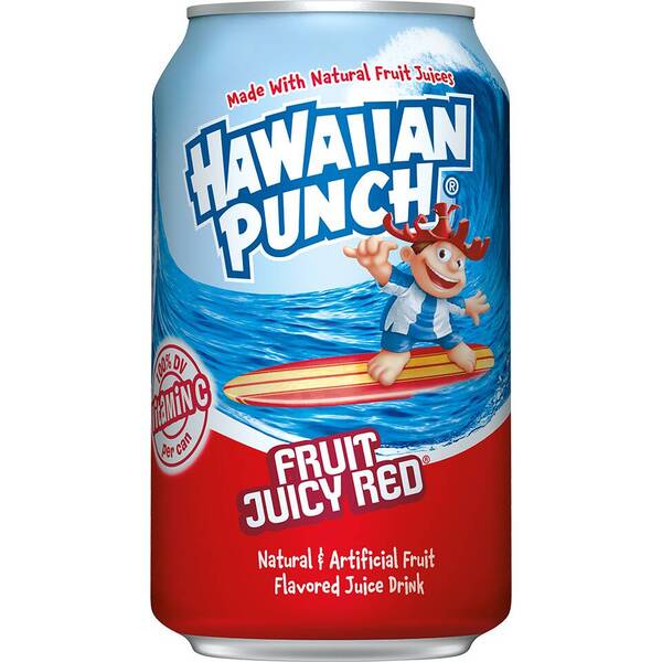 Hawaiian Punch Fruit Juicy Red 12 Fl oz can