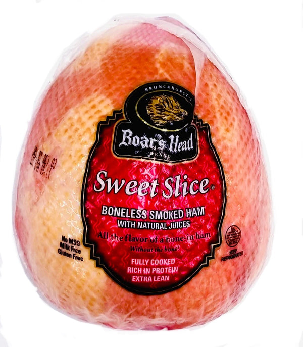 Boar's Head Sweet Sliced Boneless Smoked Ham with Natural Juices 1 Lb