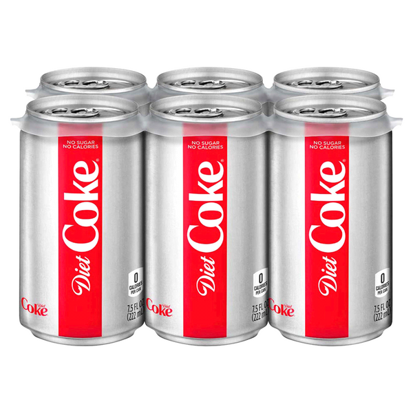 Diet Coca Cola - 6x (7.5 fl oz)