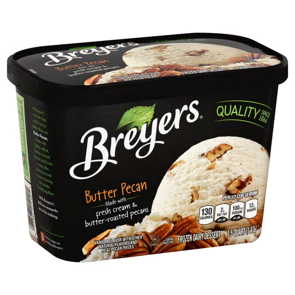 Breyers Butter Pecan Ice Cream (15 quarts)